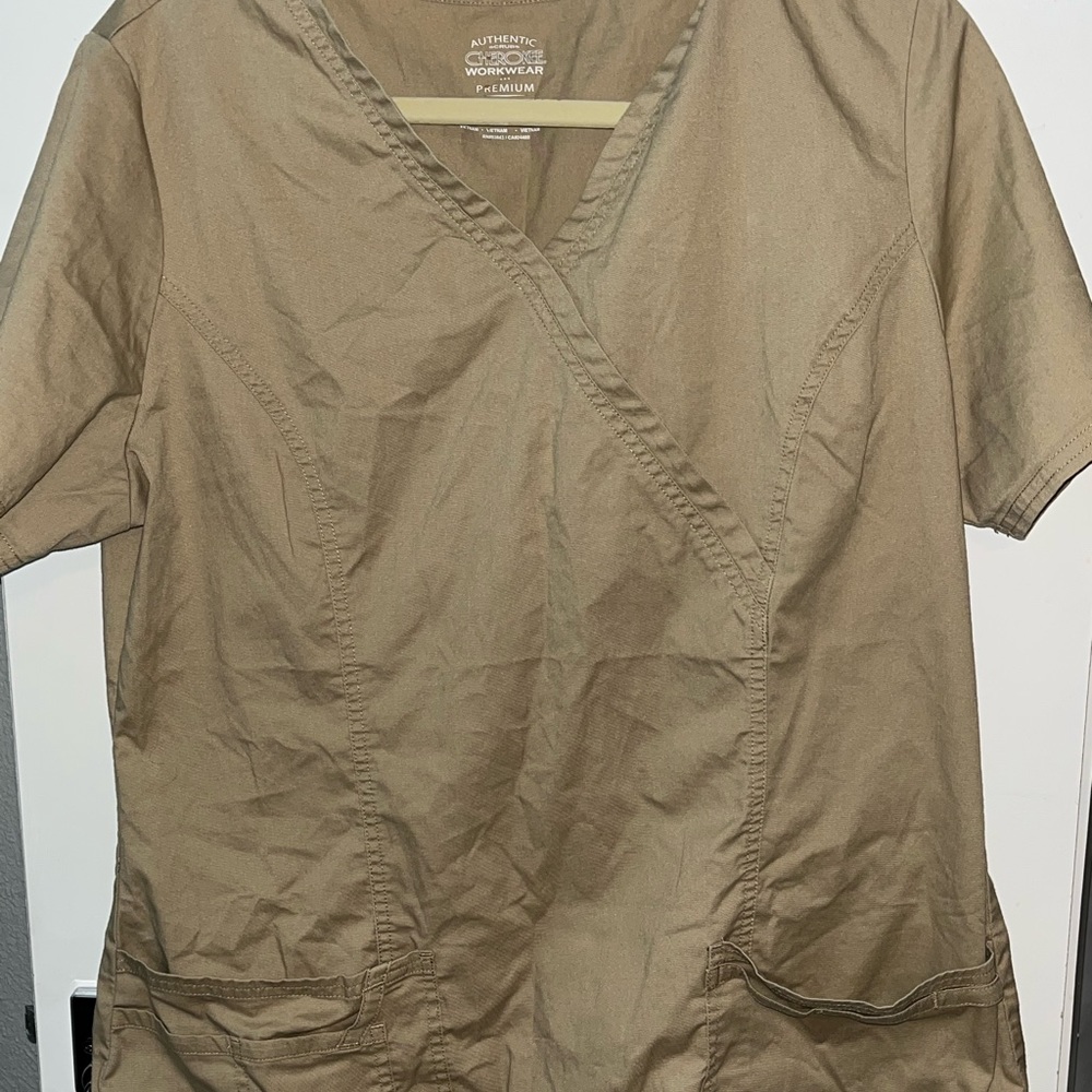 Vneck scrub top
